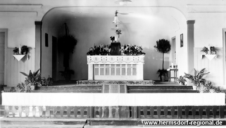 Gemeinderaum der kath. Kirchen 1948 bis 1978